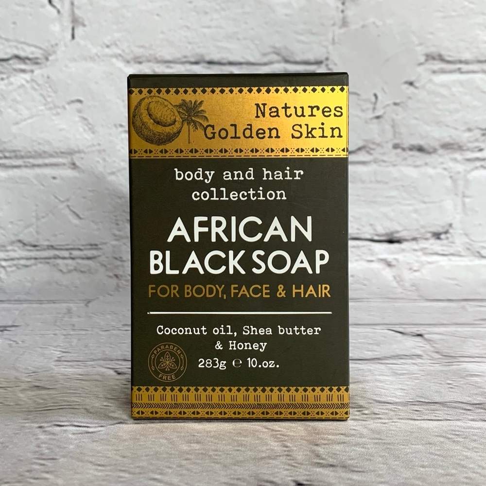 2️⃣✖️3️⃣0️⃣🍃H&B Co. African Bar Black Soap